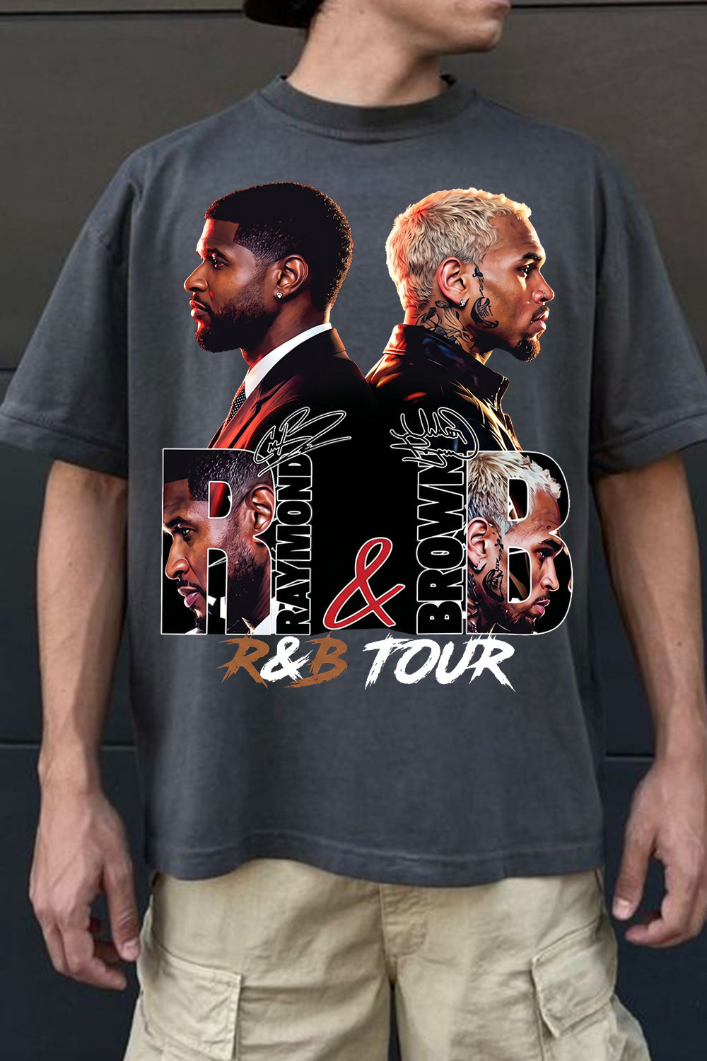 Raymond And Brown Men's Tee For Real Fan For Concert