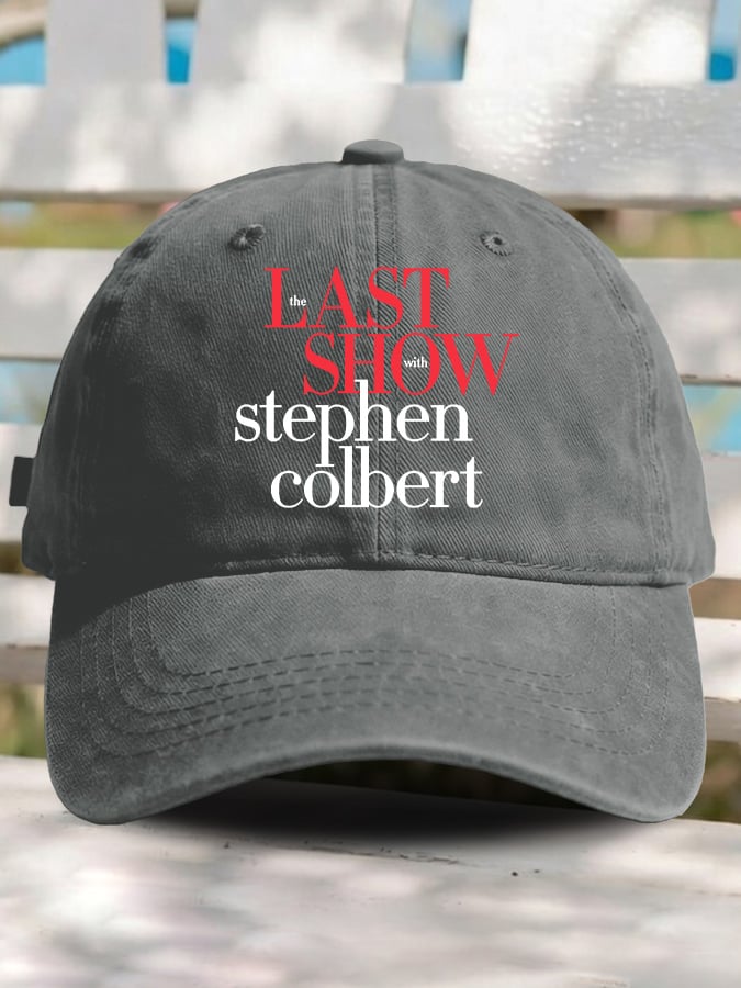 Retro Last Show Print Baseball Cap