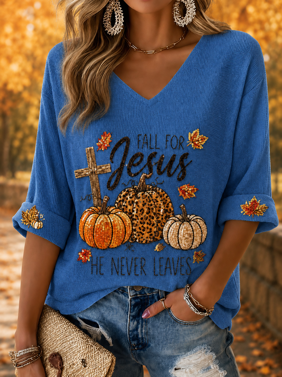 Women'S Casual Autumn Faith