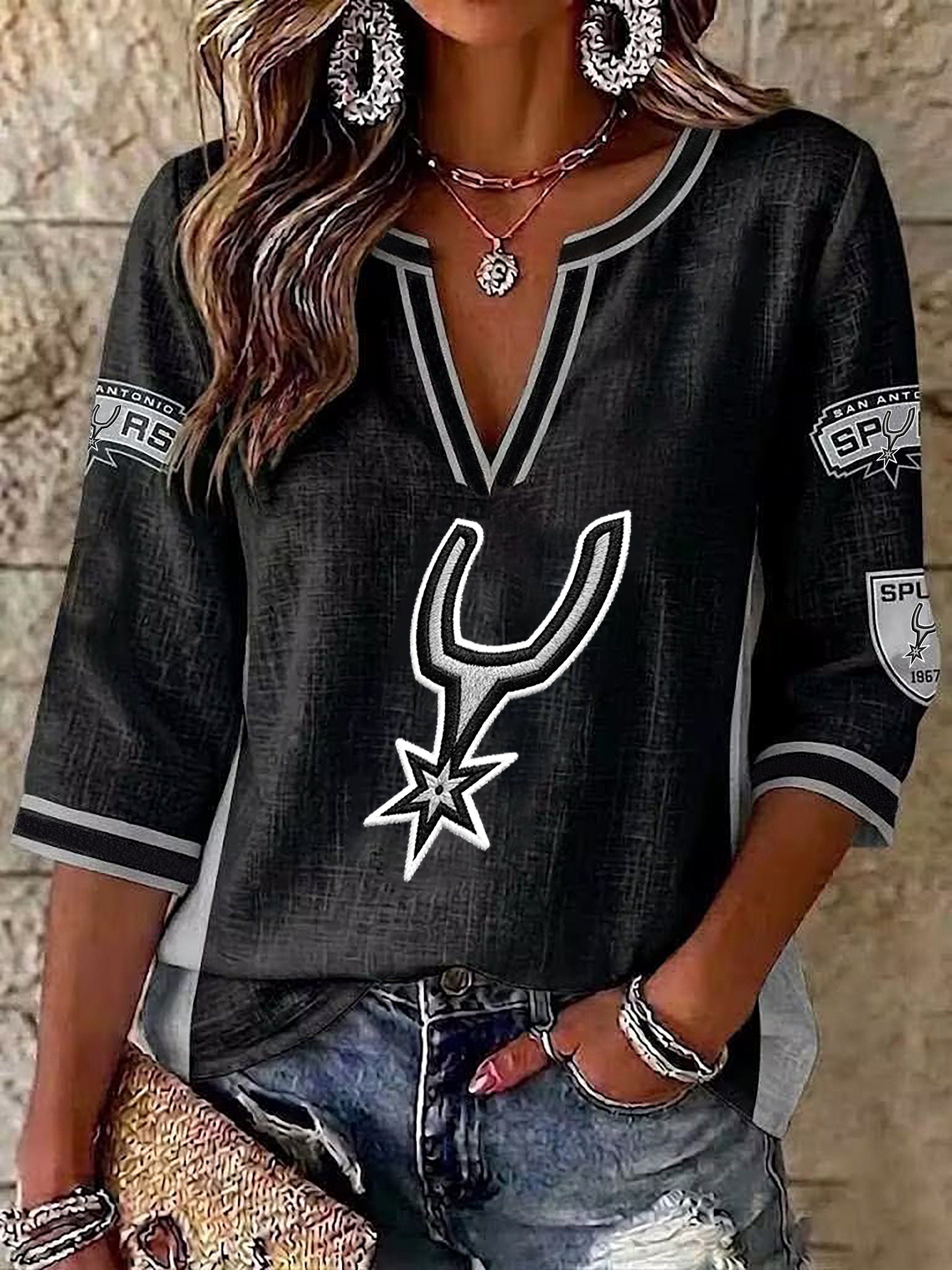 Women's Basketball Lovers Print Casual T-shirt