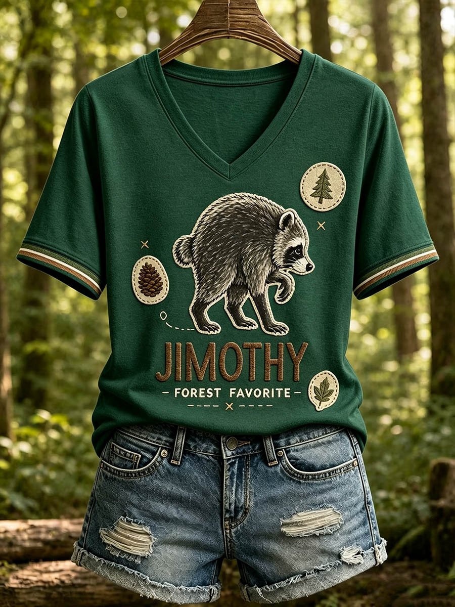 Women's Jimothy Raccoon T-Shirt