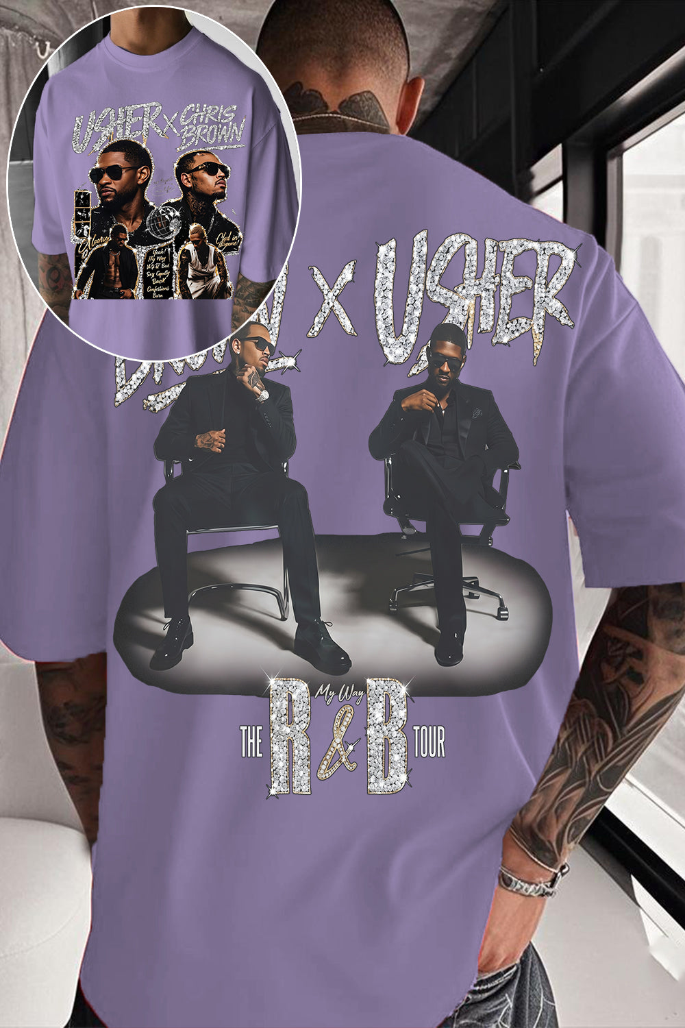 Chrisbrown & Usher Tee