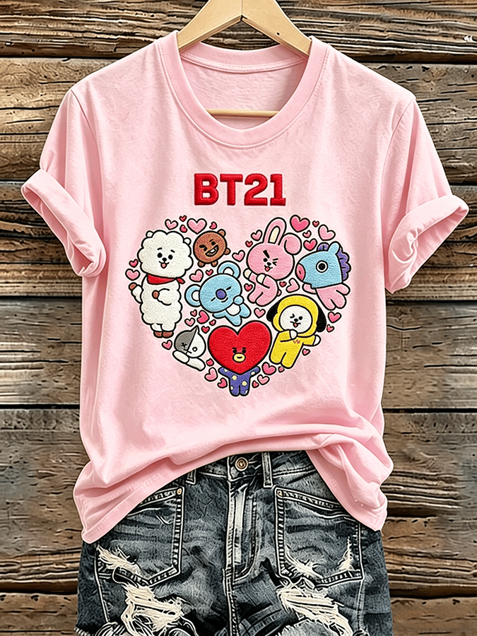 🔥Buy 3 Get 15% Off🔥Music Lovers' Pure Cotton Comfortable Short-Sleeved T-Shirt