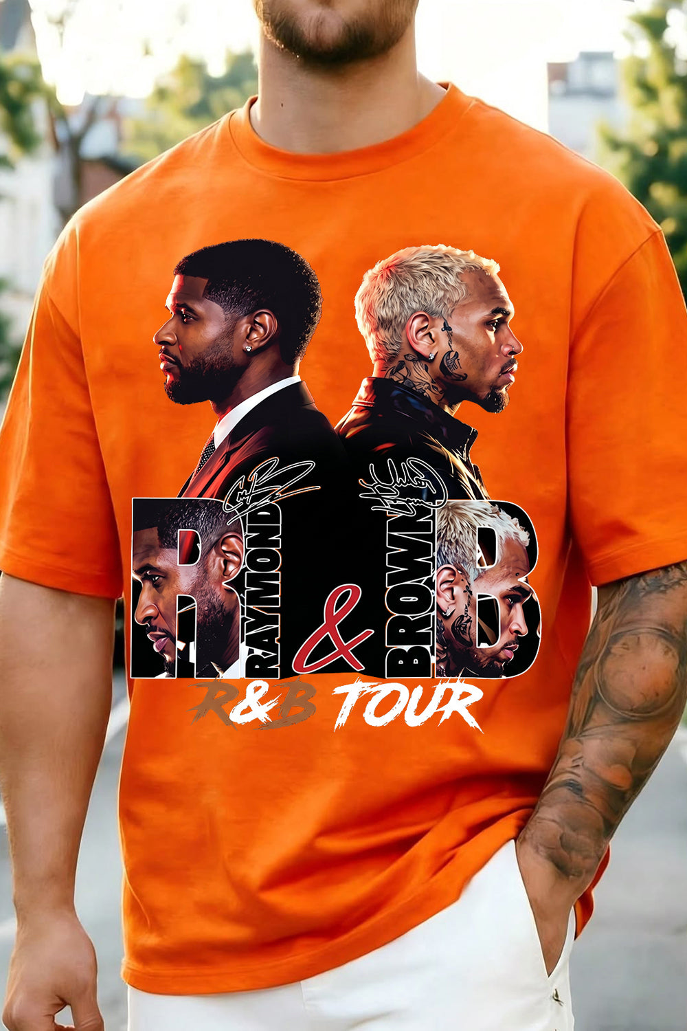 Raymond And Brown Men's Tee For Real Fan For Concert