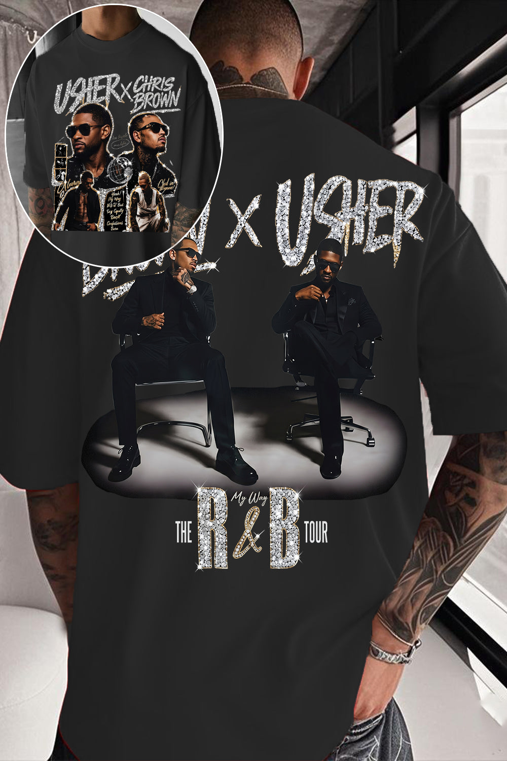 Chrisbrown & Usher Tee