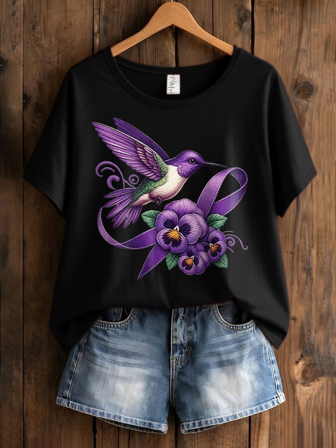Women's Alzheimer's Disease Awareness T-Shirt