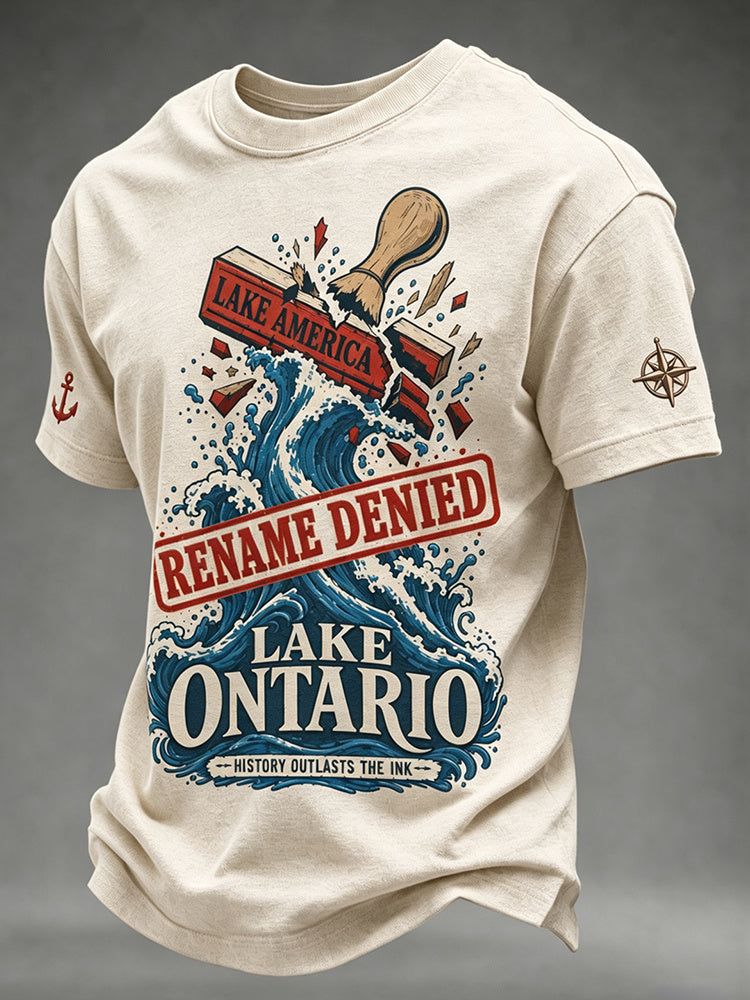 Men's Lake Ontario Always And Forever Short Sleeve T-shirt
