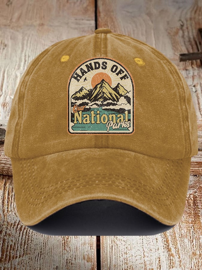 Hands Off Our National Parks Baseball Cap