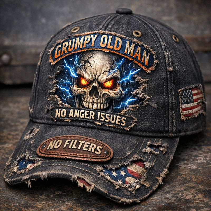 100% Bitter Old Fuckers Club Art Print Hat