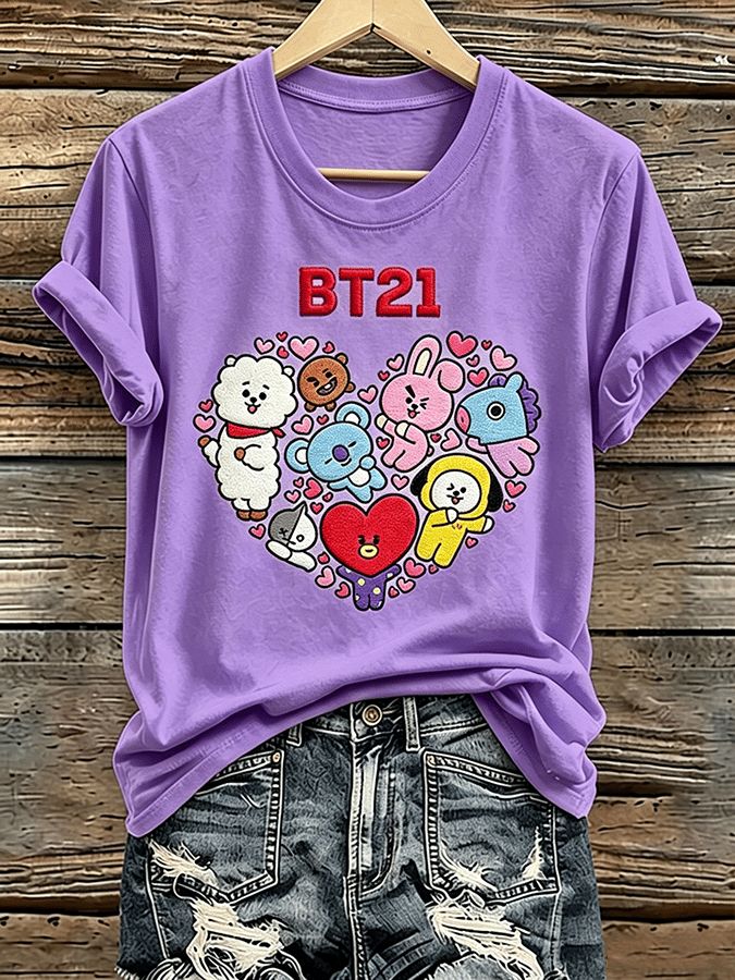 🔥Buy 3 Get 15% Off🔥Music Lovers' Pure Cotton Comfortable Short-Sleeved T-Shirt