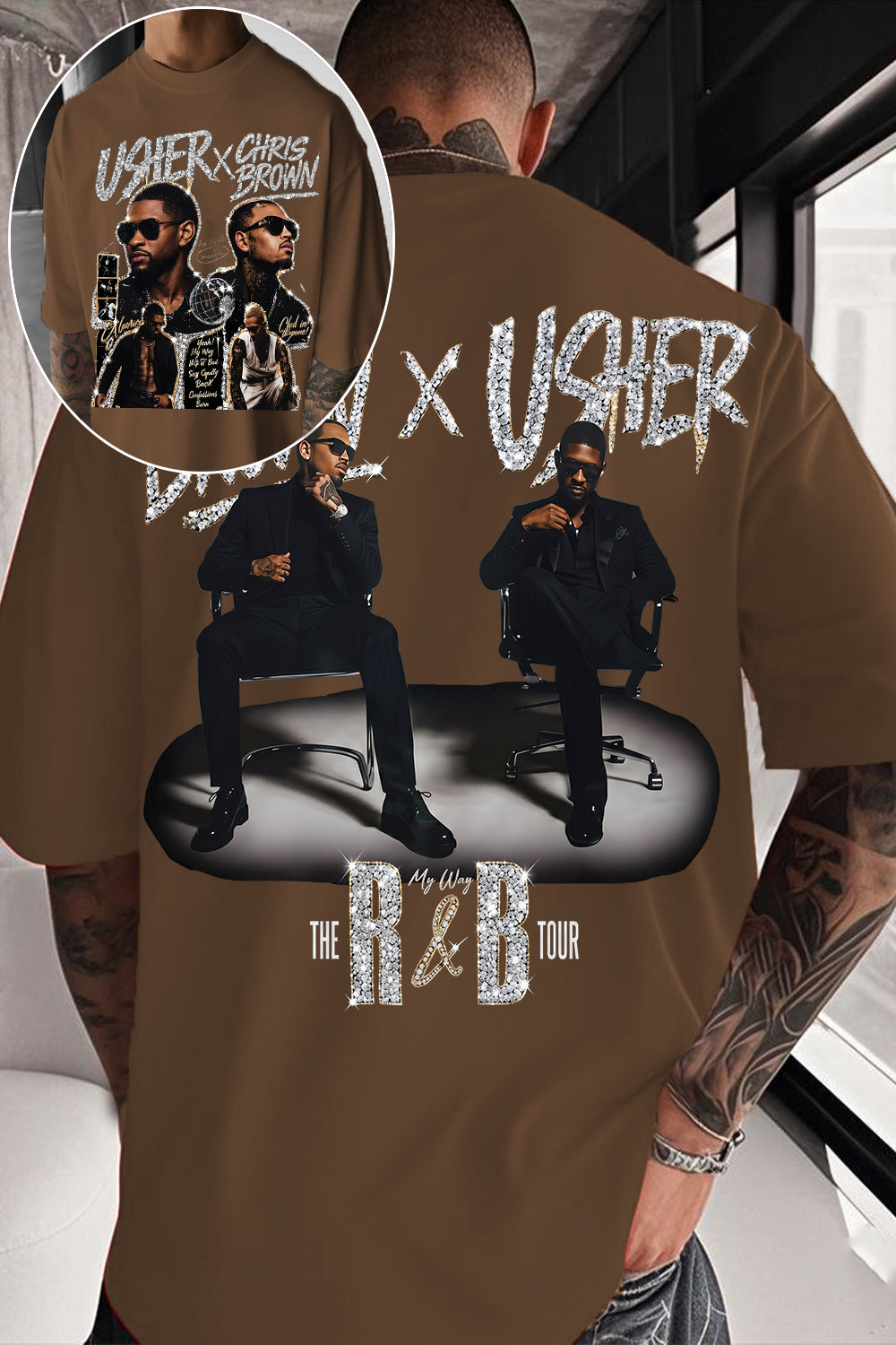 Chrisbrown & Usher Tee