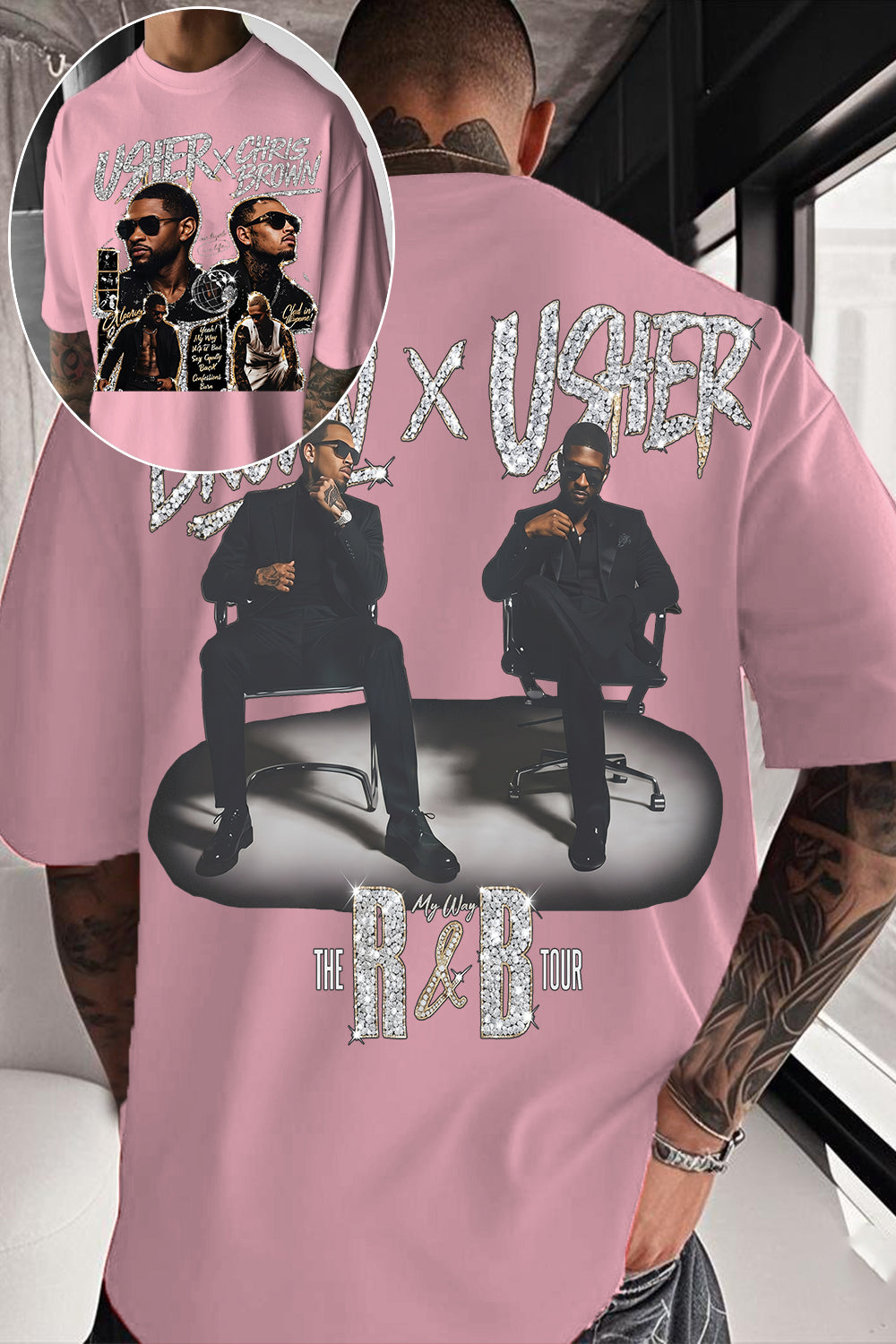 Chrisbrown & Usher Tee