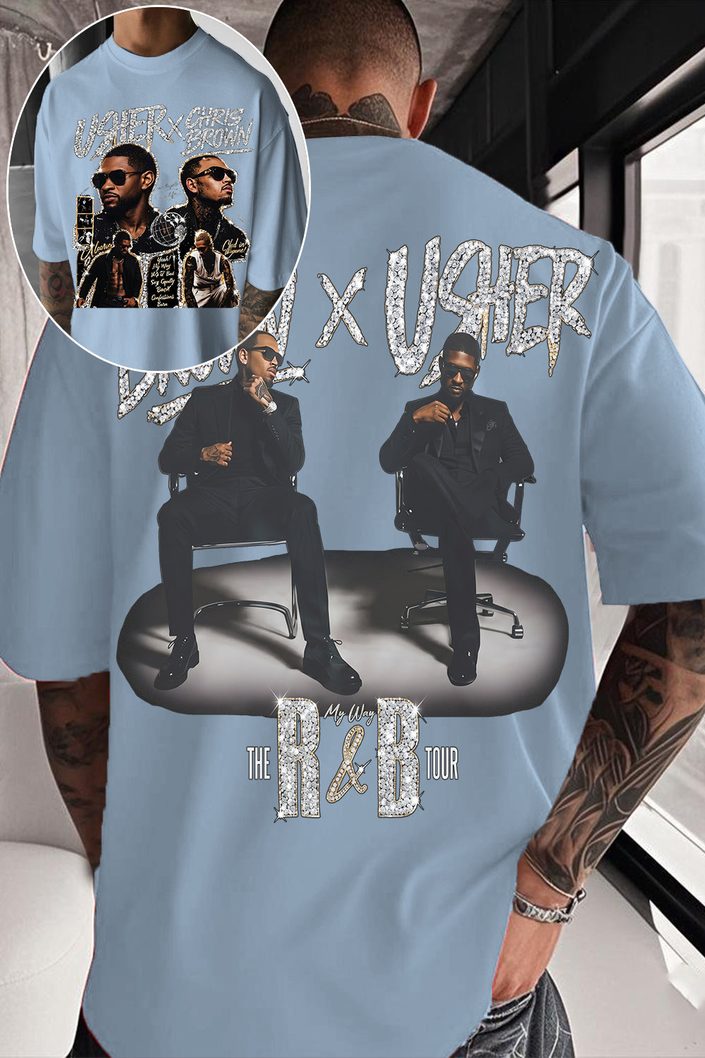 Chrisbrown & Usher Tee