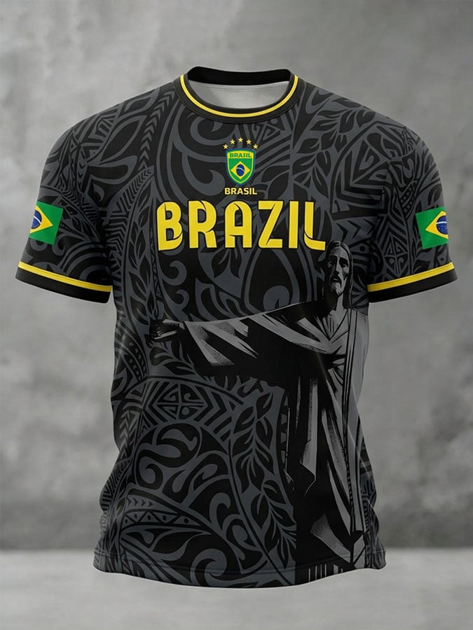 Men's Brazilian Print T-Shirt