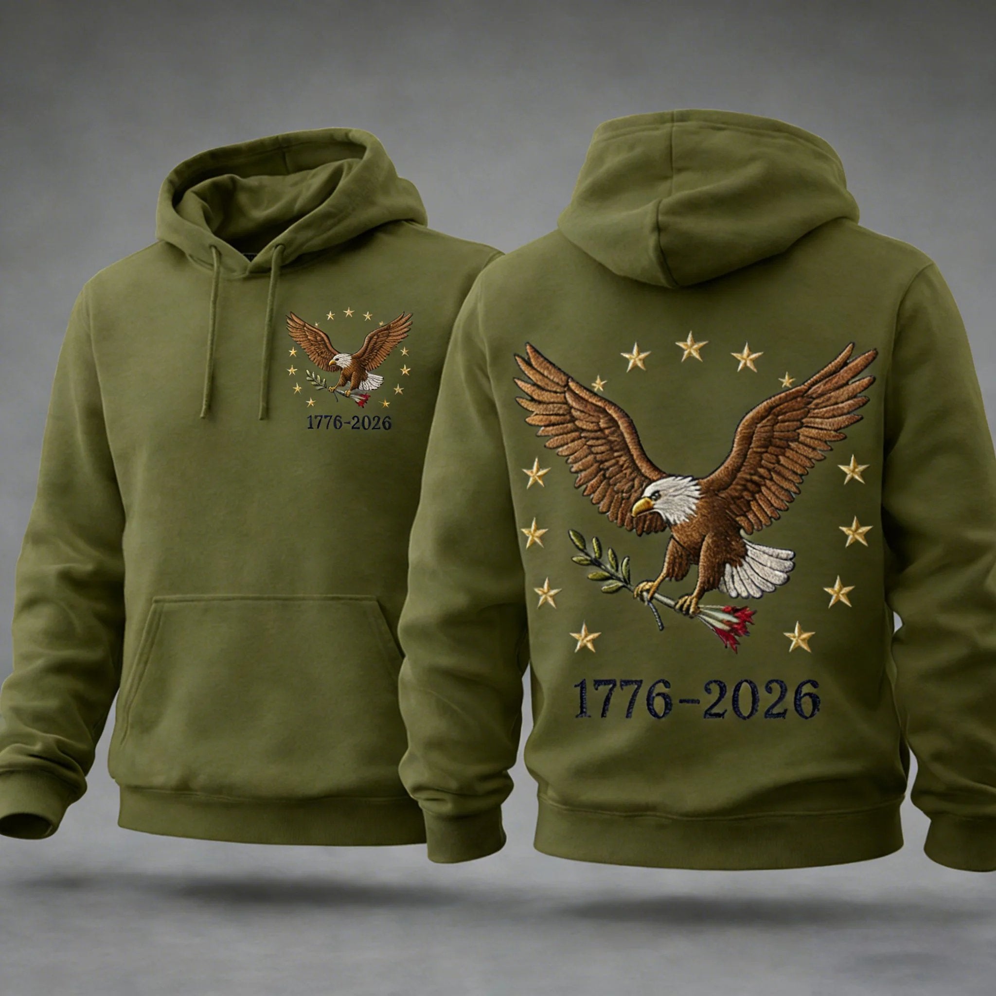 Men's 250 Anniversary Printed Hooded Sweatshirt