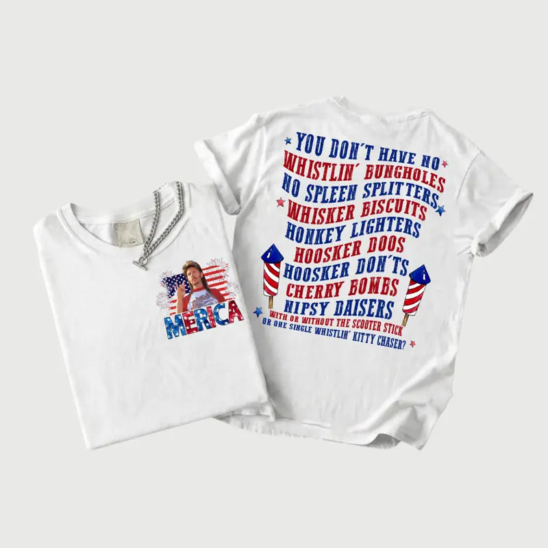 4th Of July Merica Tour Joe Dirt T-shirt