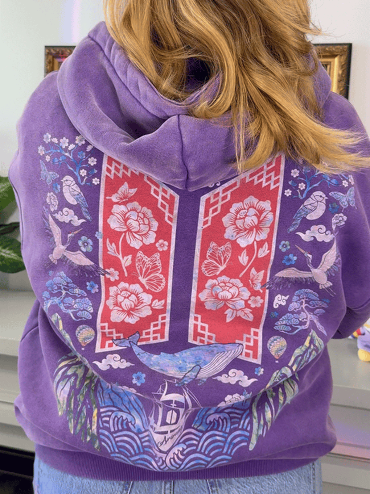 Women's Arirang Print Sweatshirt