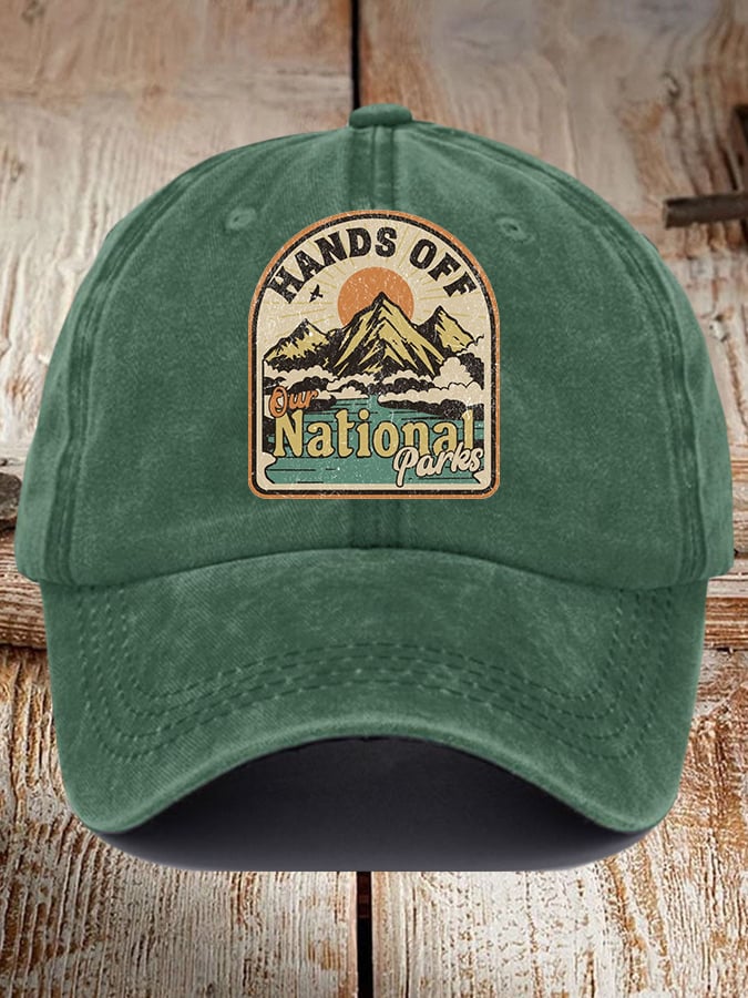 Hands Off Our National Parks Baseball Cap