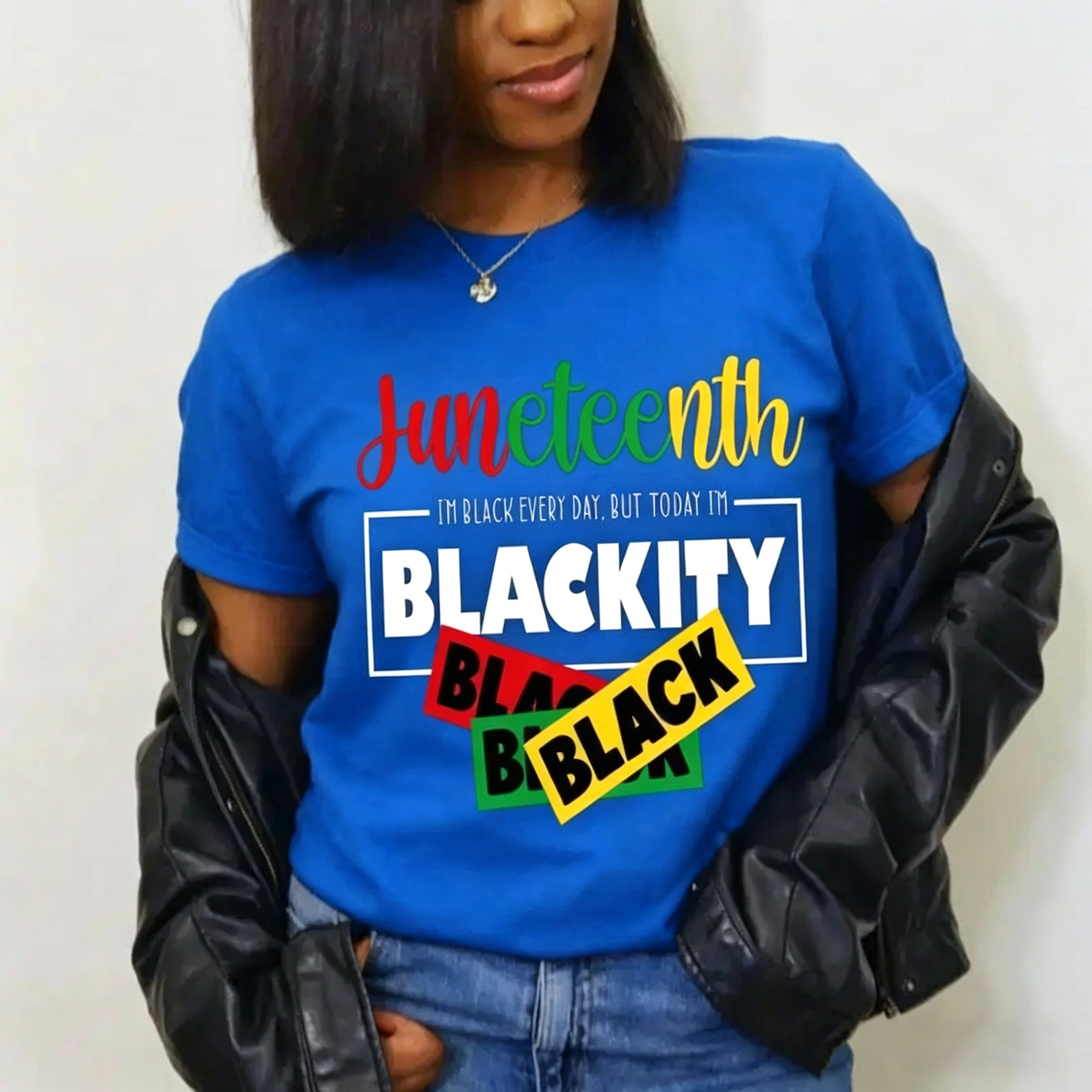 Unisex Juneteenth 1865 Hot Stamped T-Shirt