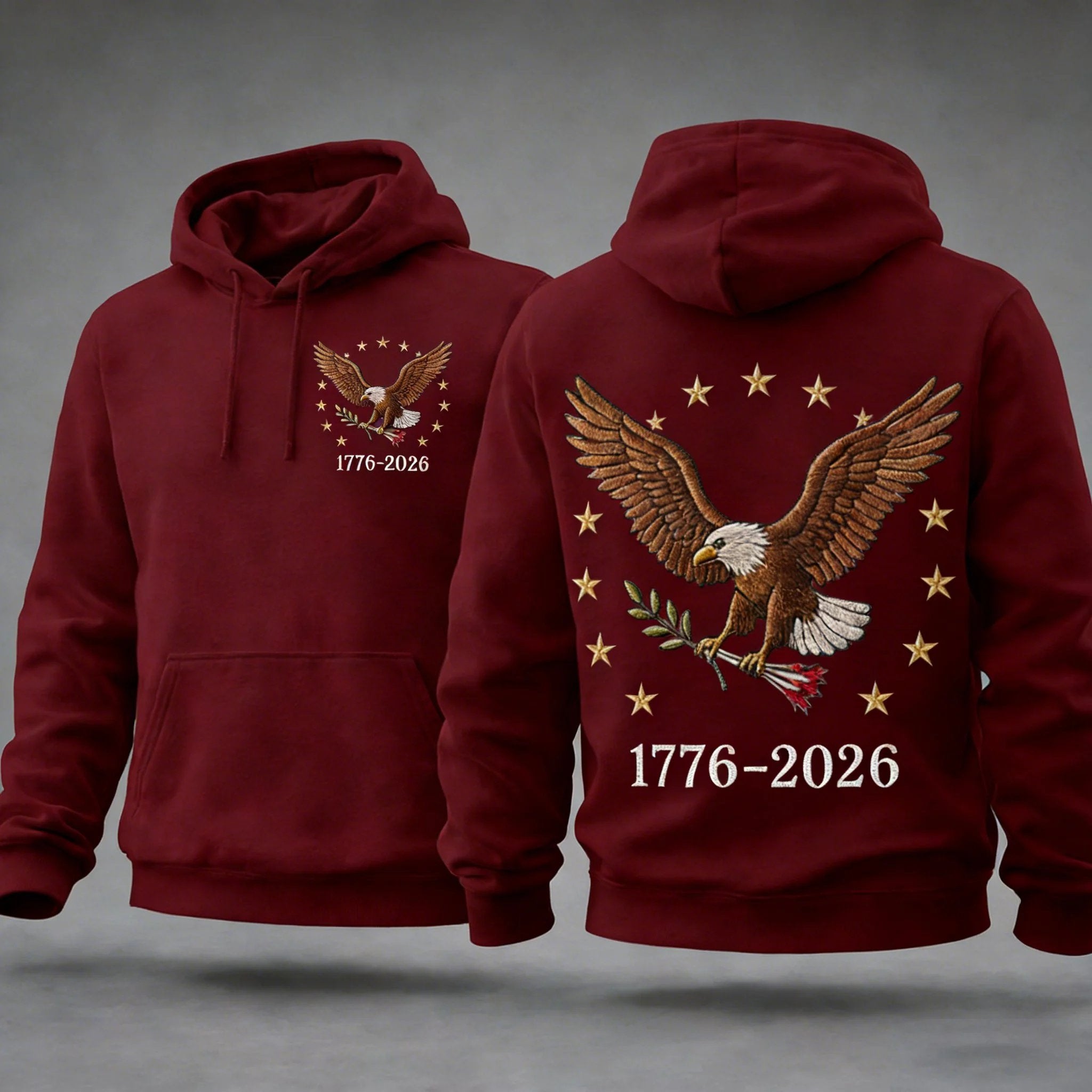 Men's 250 Anniversary Printed Hooded Sweatshirt
