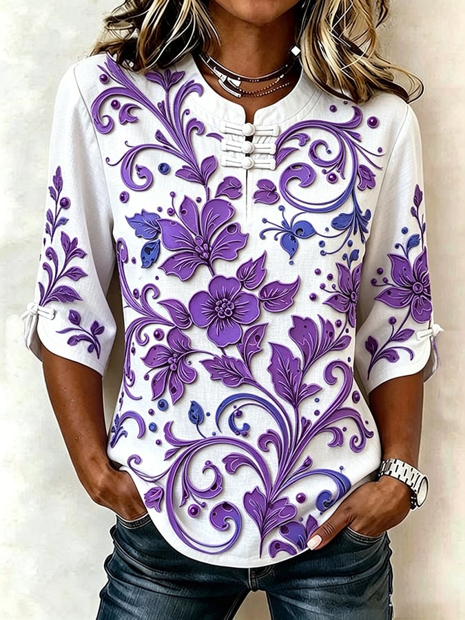 Alzheimer's awareness  Blouse