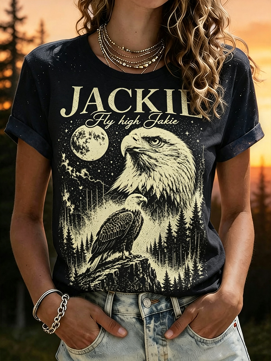 Women's Fly Free Jackie Print Tee