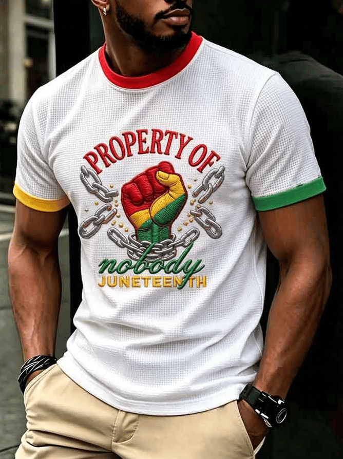 Men's Property Of Nobody Juneteenth Short-Sleeve T-Shirt
