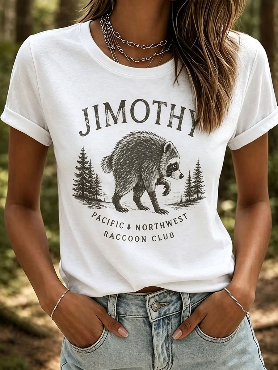 Women's Jimothy Raccoon T-Shirt