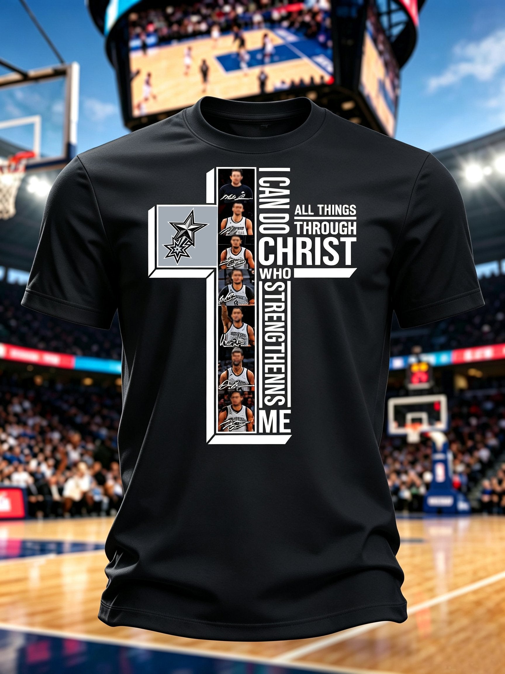 Men's Basketball Lovers Printed Casual T-shirt