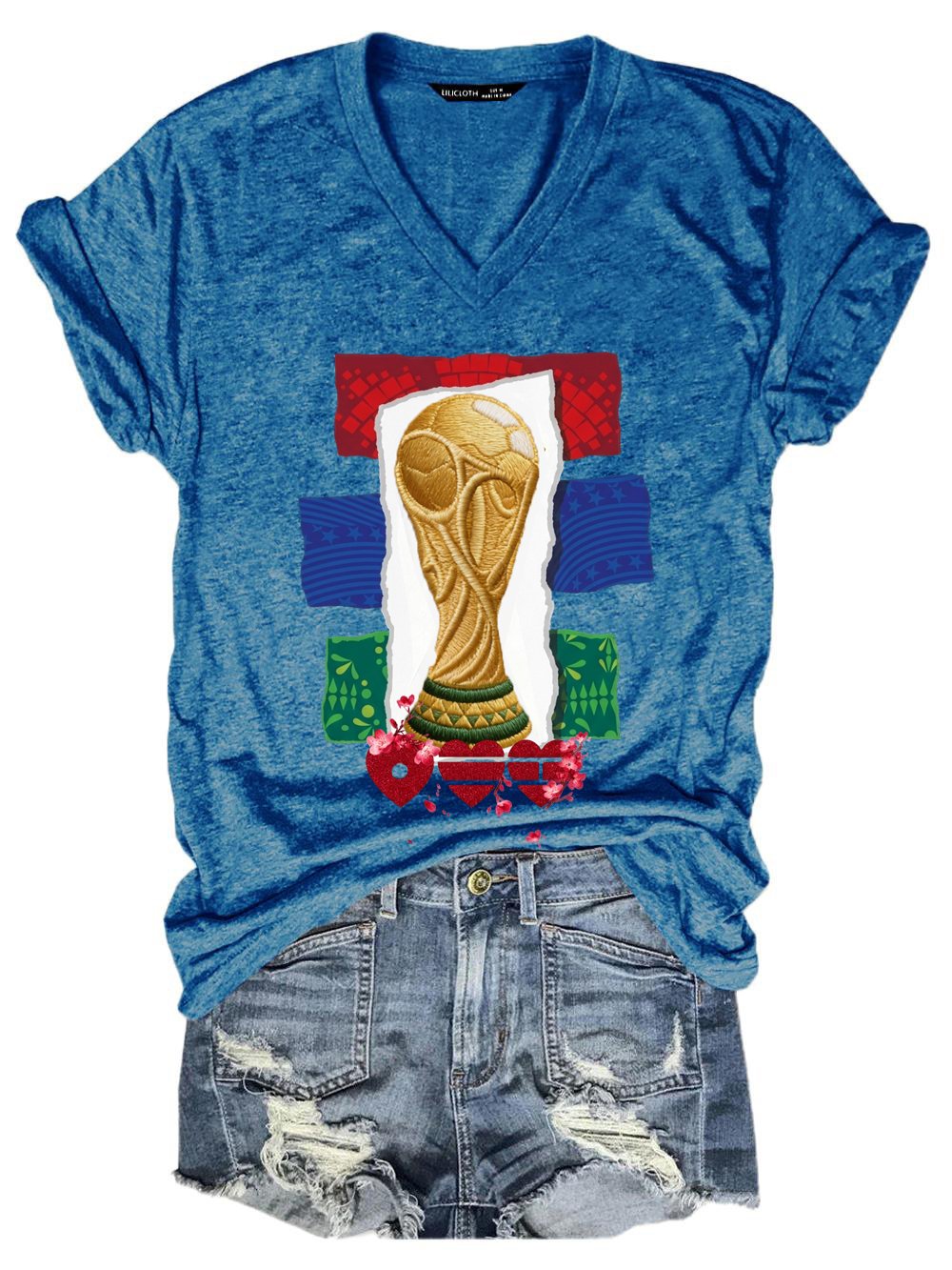 Women's Art Print Casual T-shirt