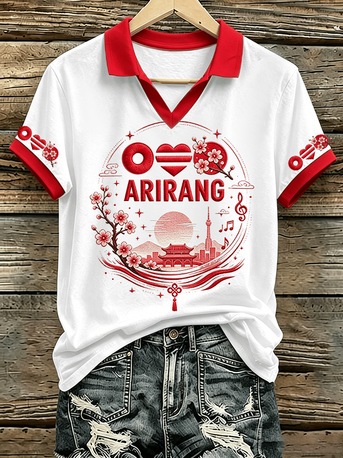 🔥Buy 3 Get 15% Off🔥Music Lovers' Collared Comfortable Women's Short-Sleeved T-Shirt