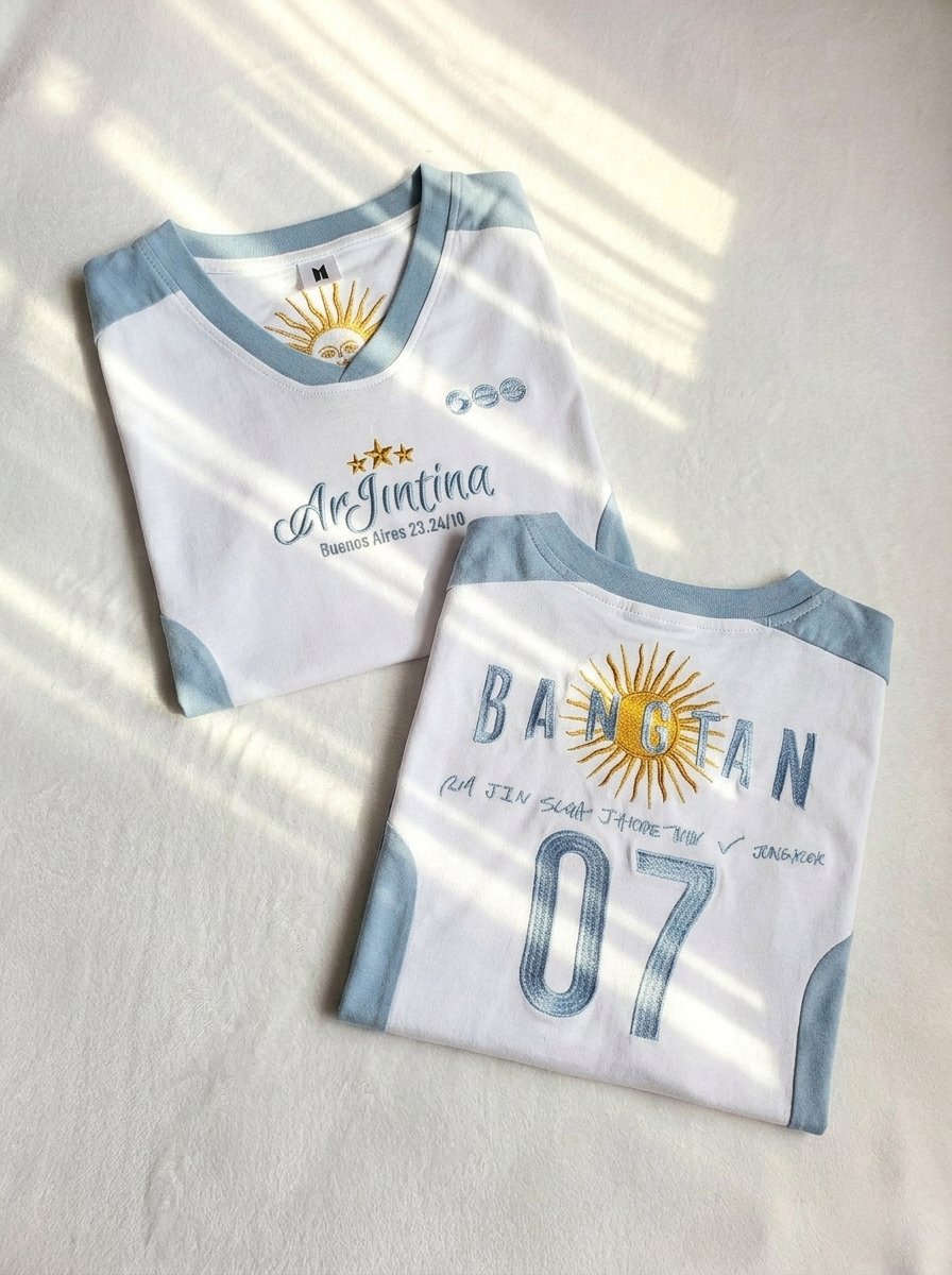 🔥Buy 3 Get 15% Off🔥Women's ArJintina Art Print T-shirt