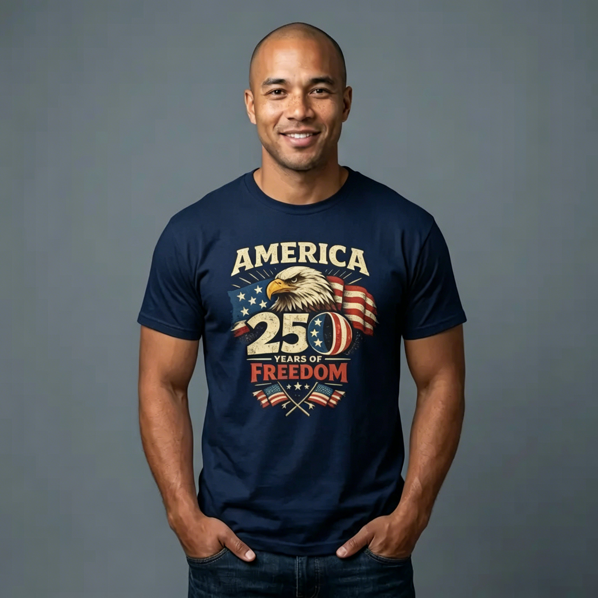 Men's America 250 Years of Freedom T-Shirt