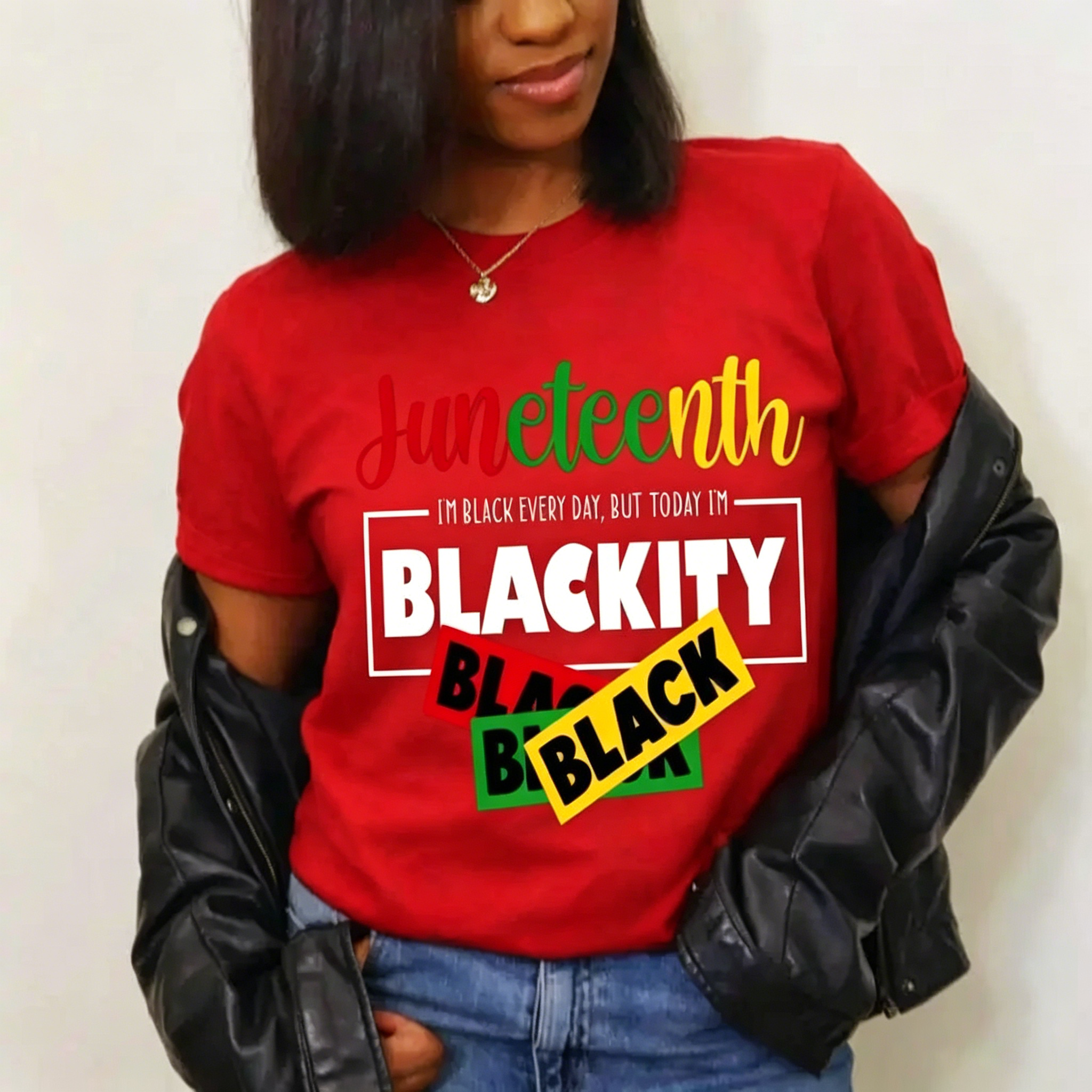 Unisex Juneteenth 1865 Hot Stamped T-Shirt