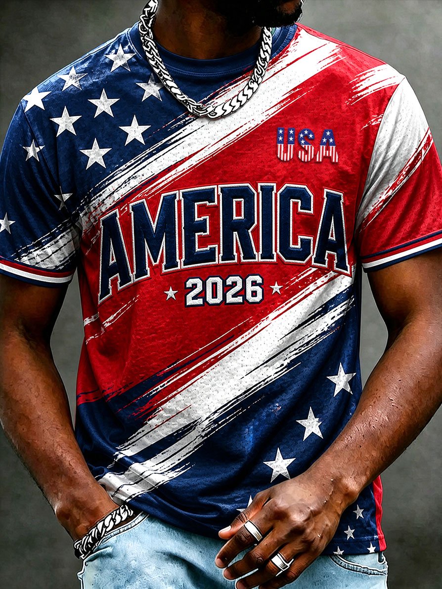Men's American Football Fan T-Shirt