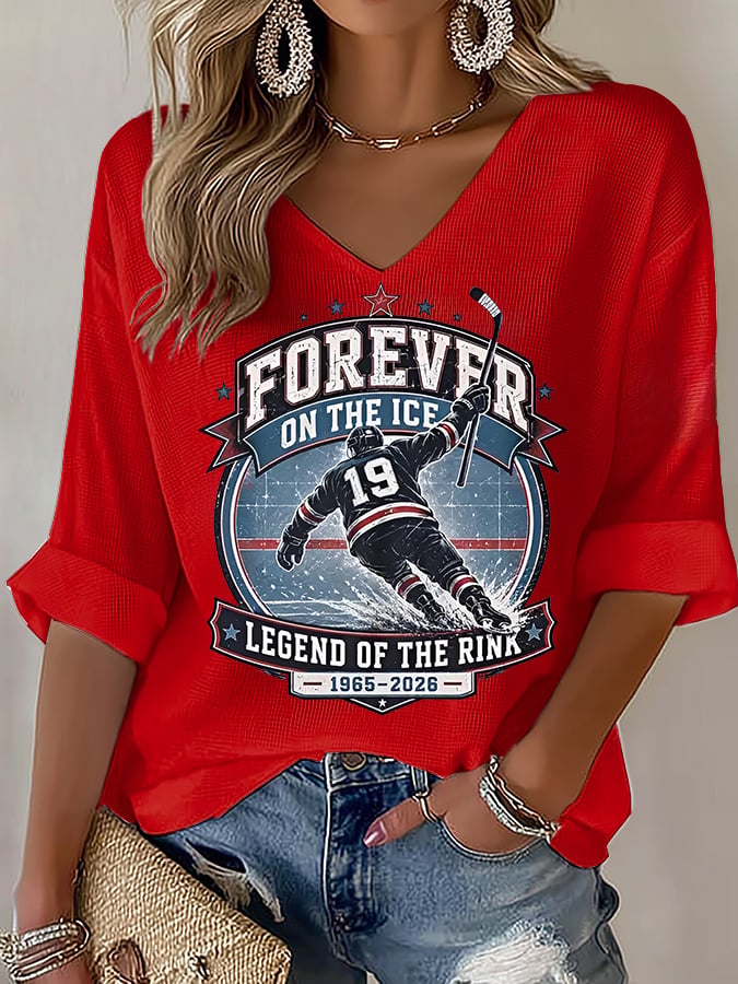 Women's  Forever On The Ice, Legend of the Rink T-Shirt