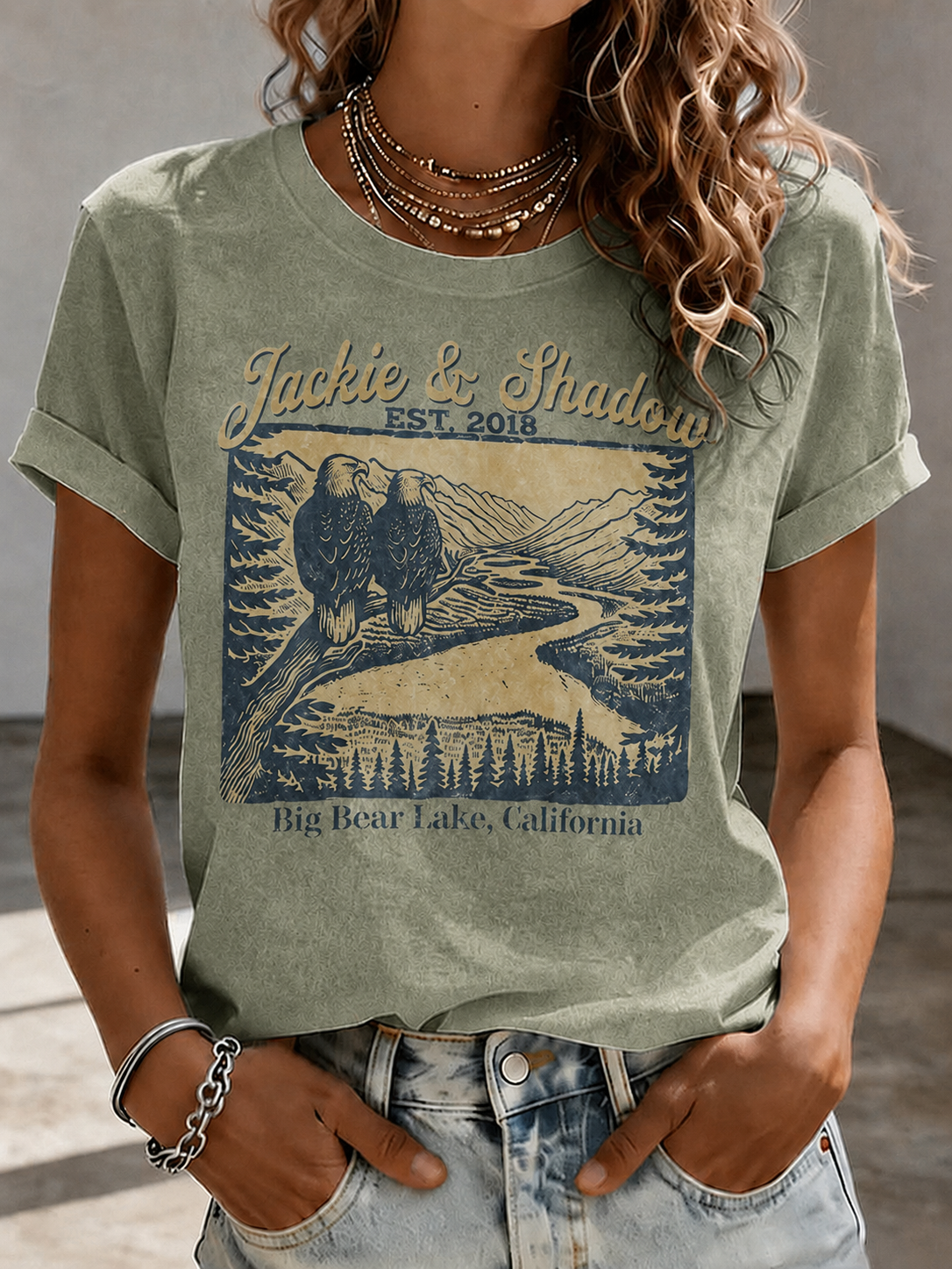 Women'S Not Just an Eagle A Legend Memorial Tee