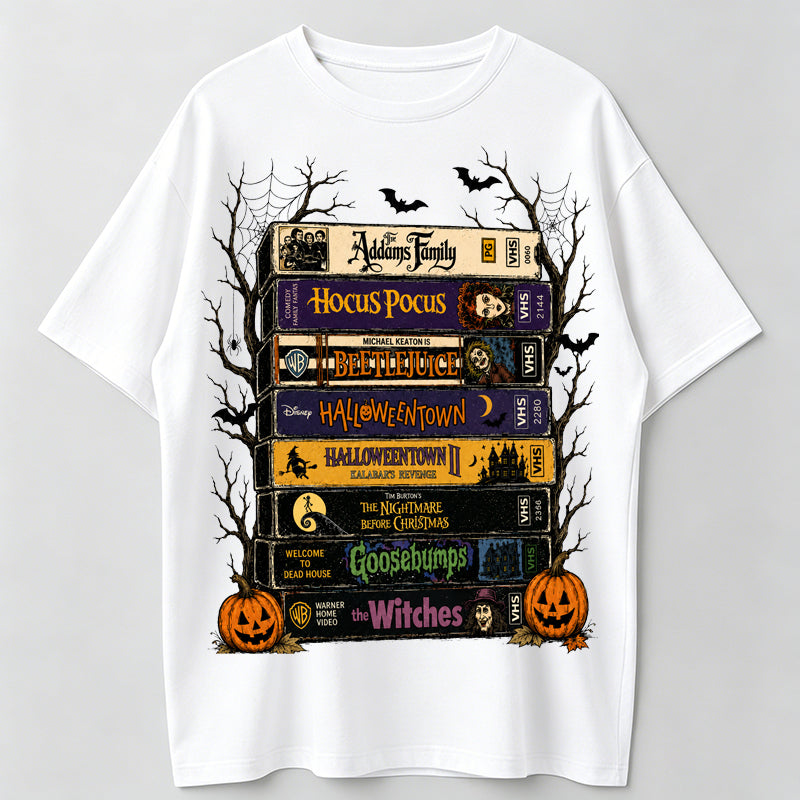 Vintage Halloween Movie Shirt, Retro Spooky Season Tee, Horror Movie T-Shirt