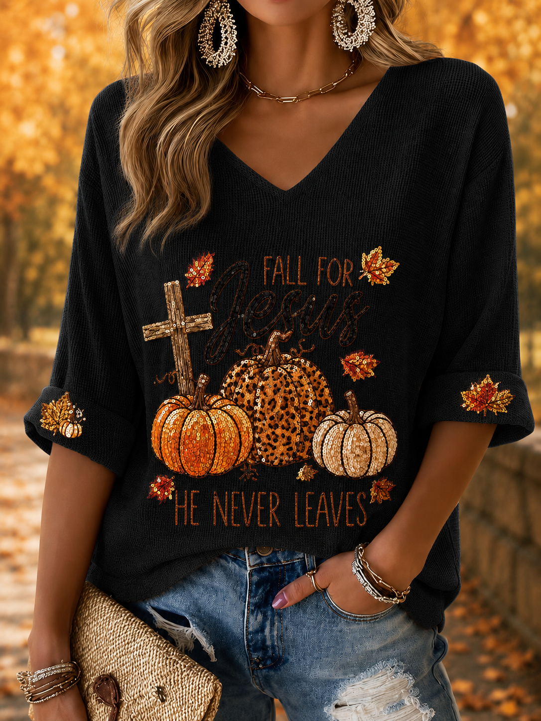 Women'S Casual Autumn Faith
