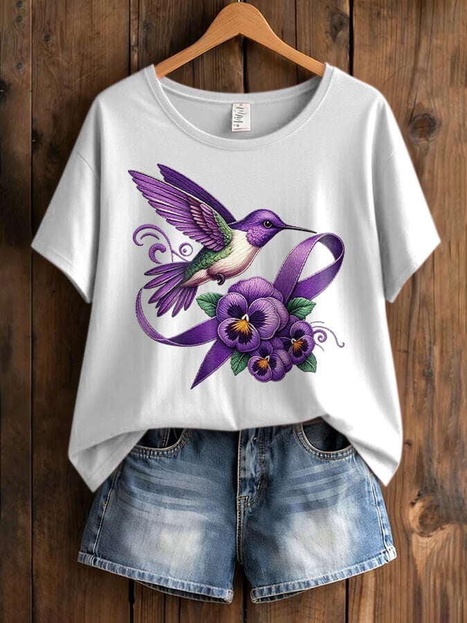Women's Alzheimer's Disease Awareness T-Shirt