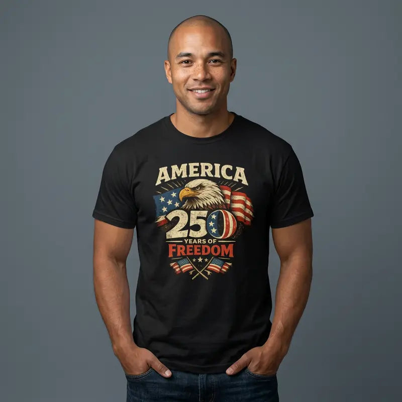 Men's America 250 Years of Freedom T-Shirt