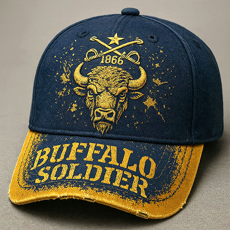 Buffalo Soldier Art Hat
