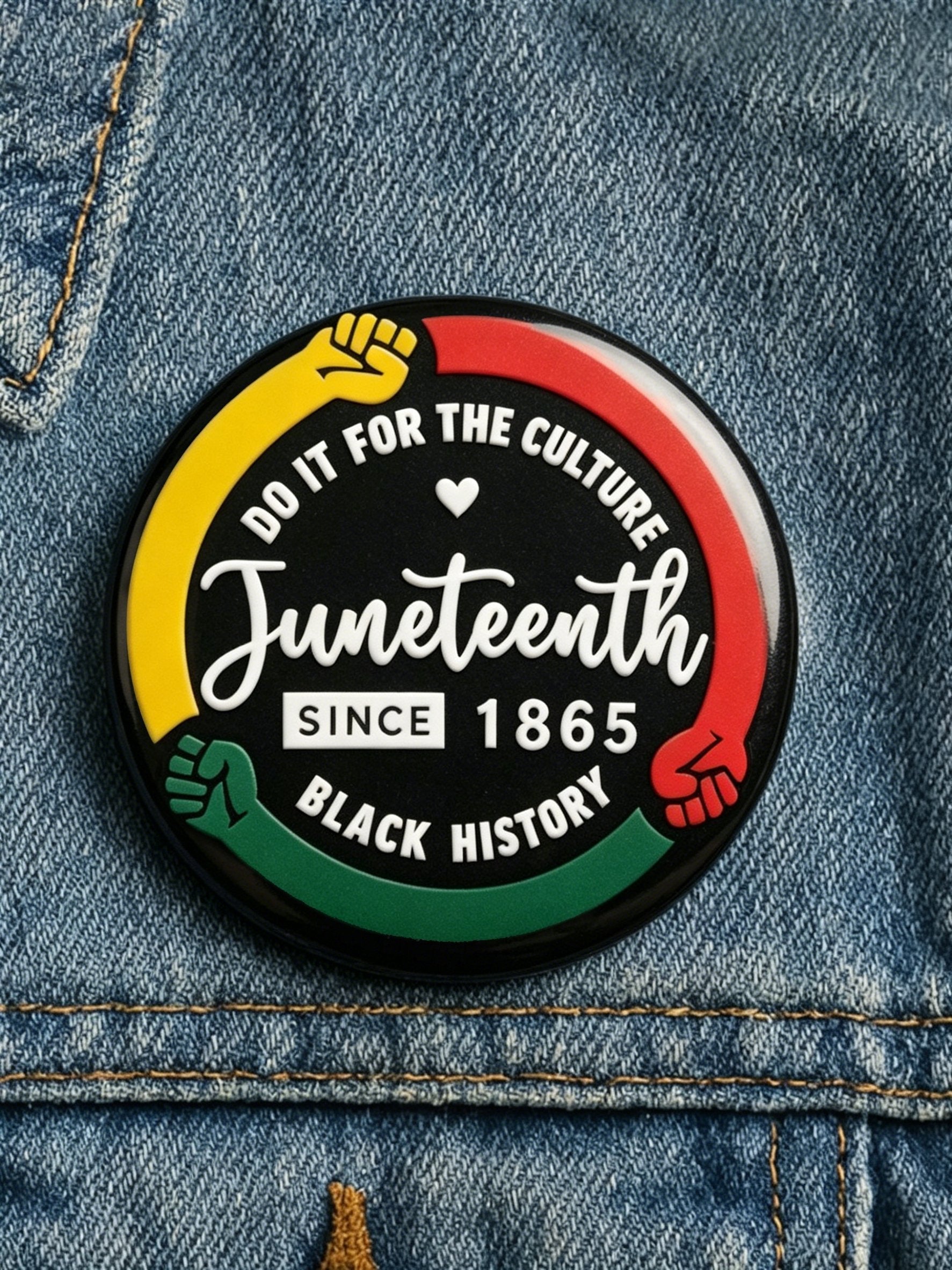 Juneteenth Pin