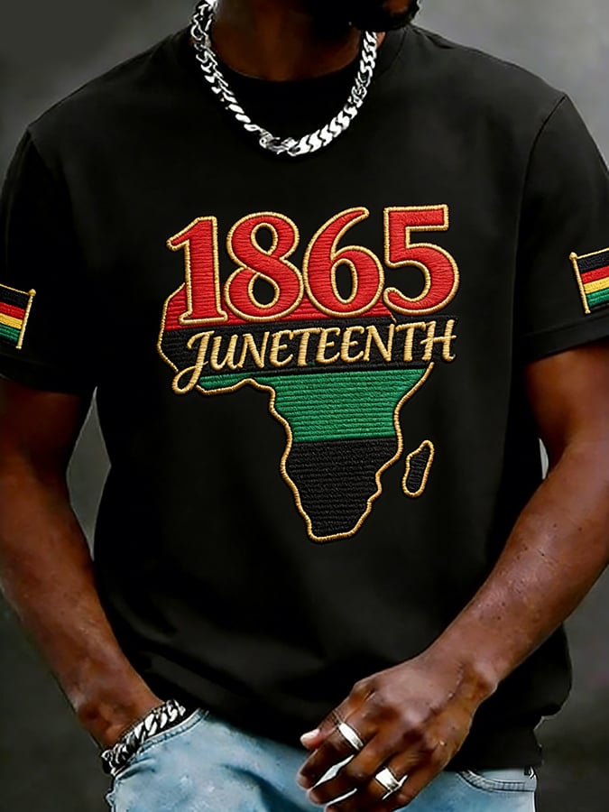 Men's Juneteenth Short-Sleeve T-Shirt