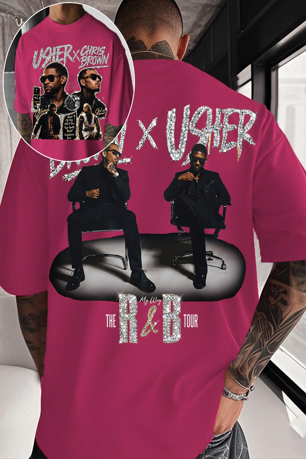 Chrisbrown & Usher Tee