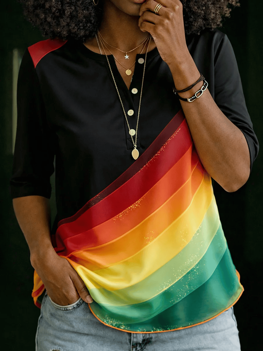 Women's Juneteenth Print T-shirt