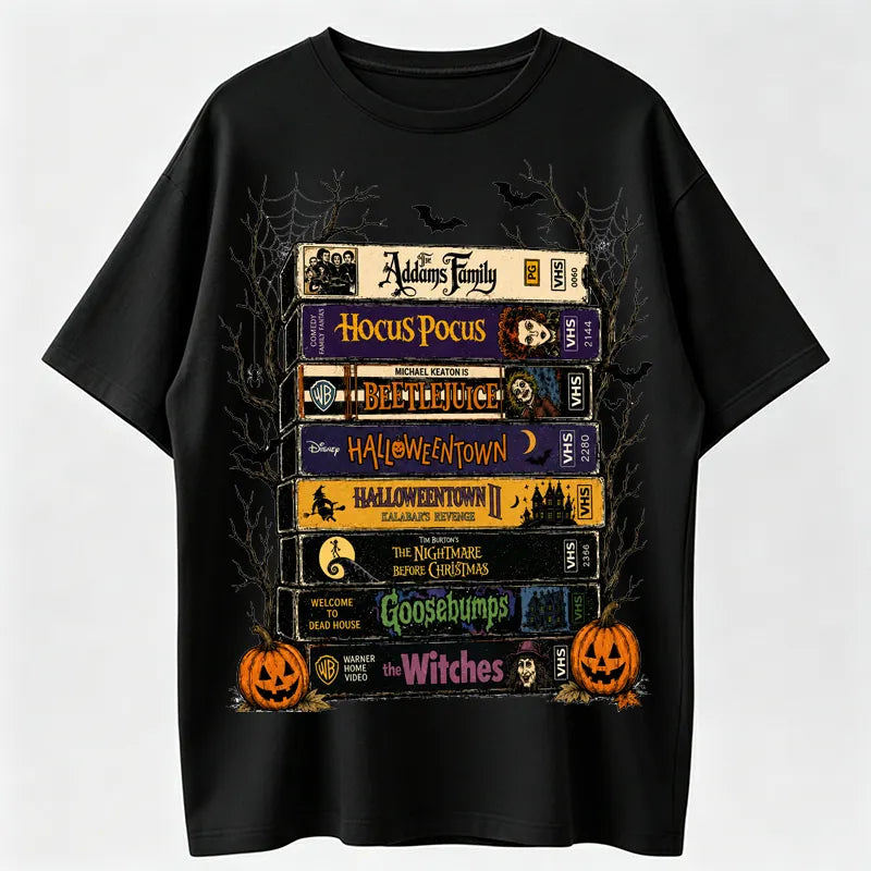 Vintage Halloween Movie Shirt, Retro Spooky Season Tee, Horror Movie T-Shirt