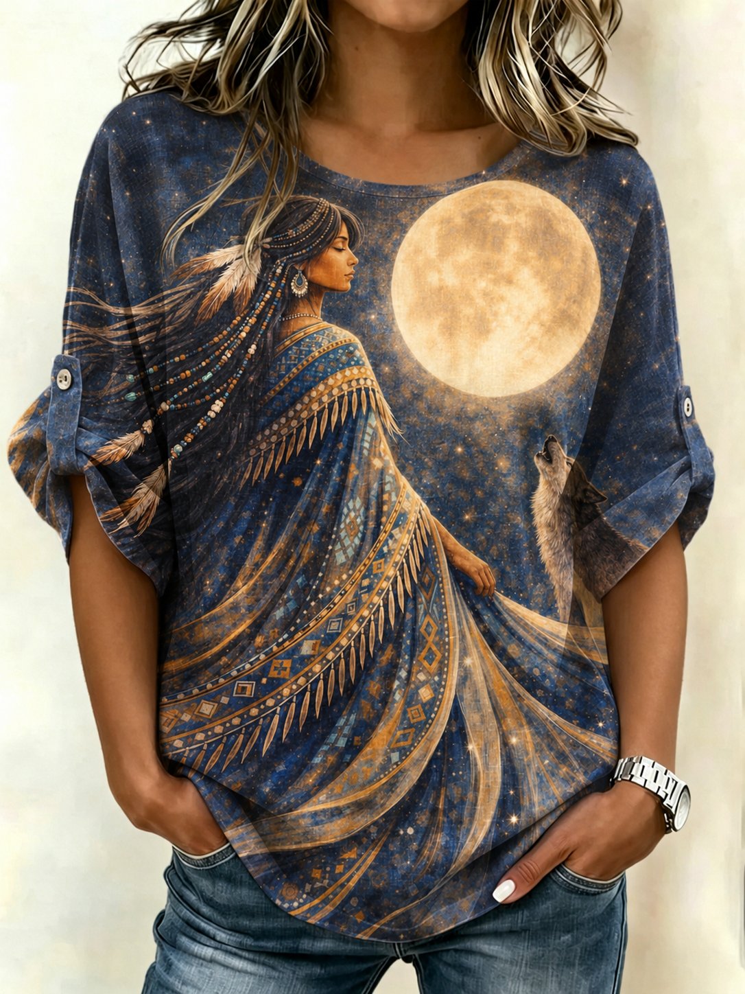 Women's Orange Shirt Day Print T-shirt
