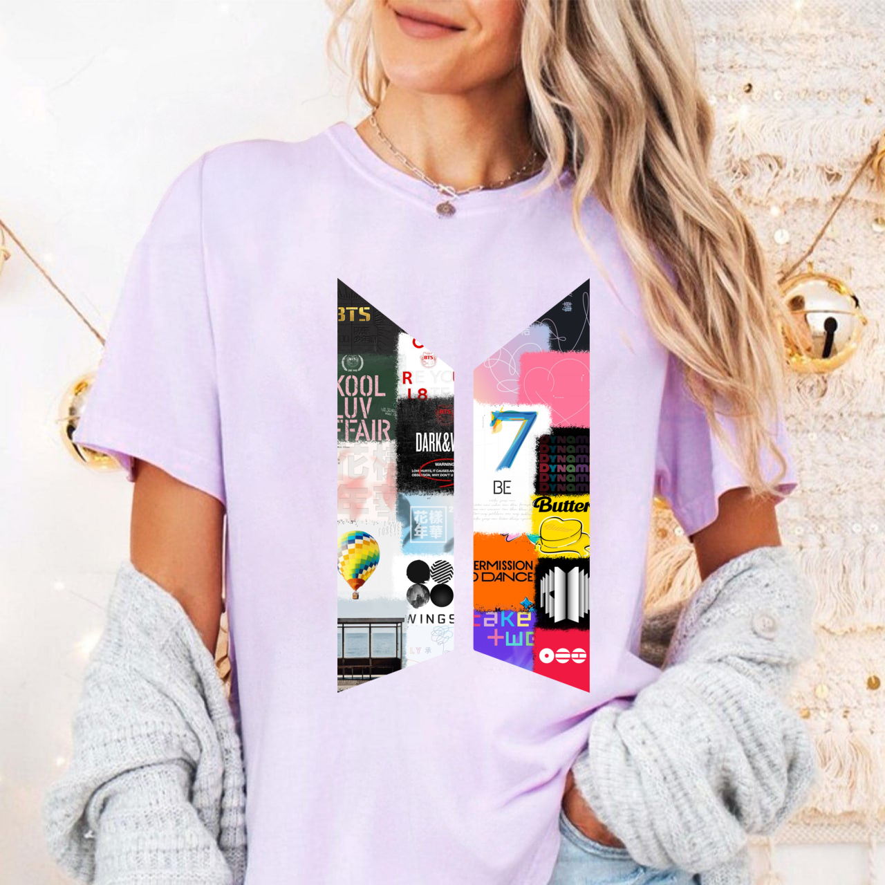BTS album logo T-shirt