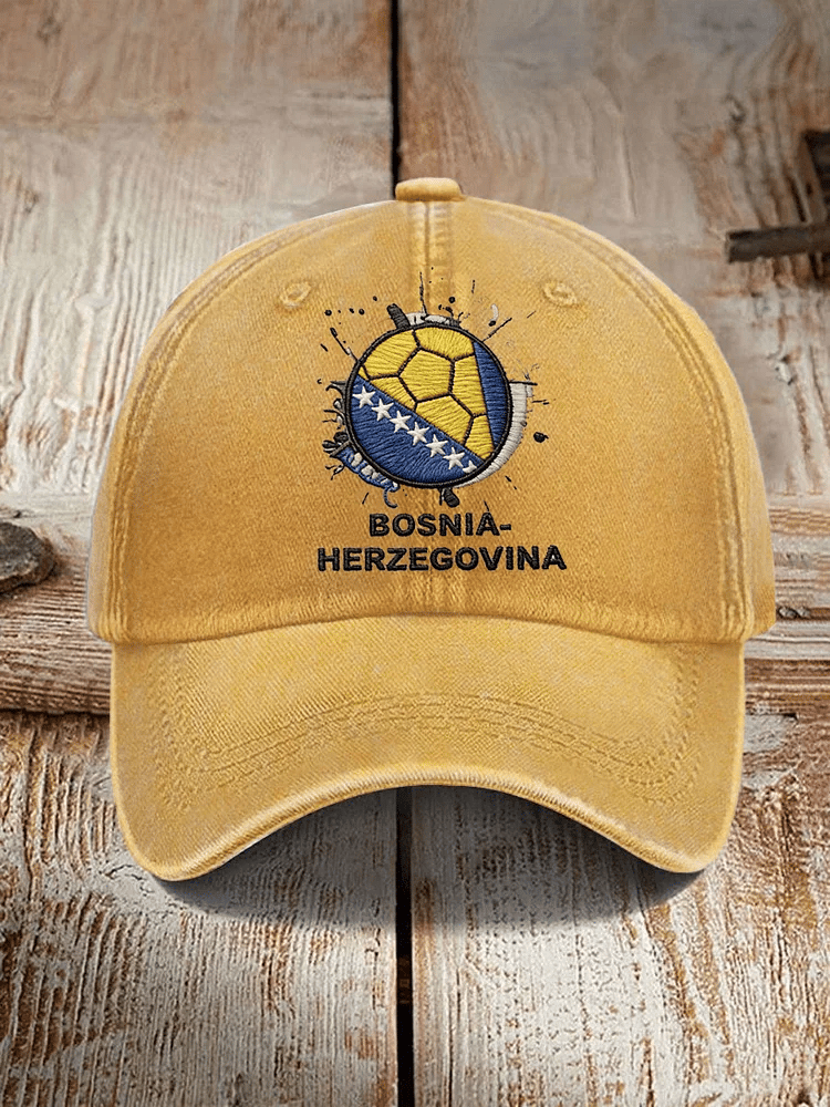 Unisex Bosnia ZMAJEVI Football Lover Print Gift For Soccer Fans Hat